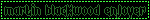 a green and black blinkie that reads "martin blackwood enjoyer"